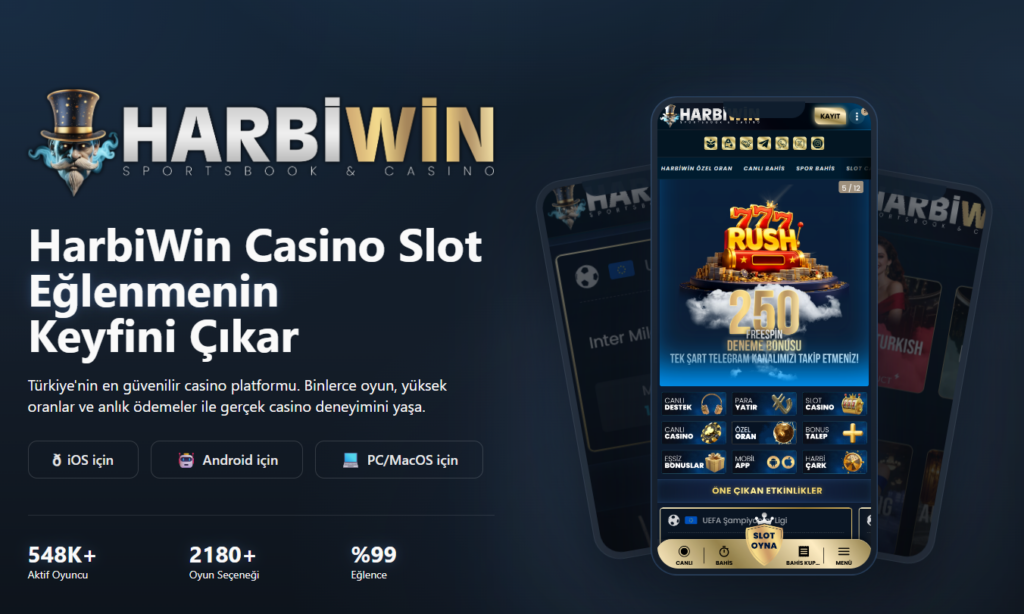 harbiwin mobil ayrıcalıkları keşfet